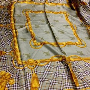 Burberry vintage silk scarf